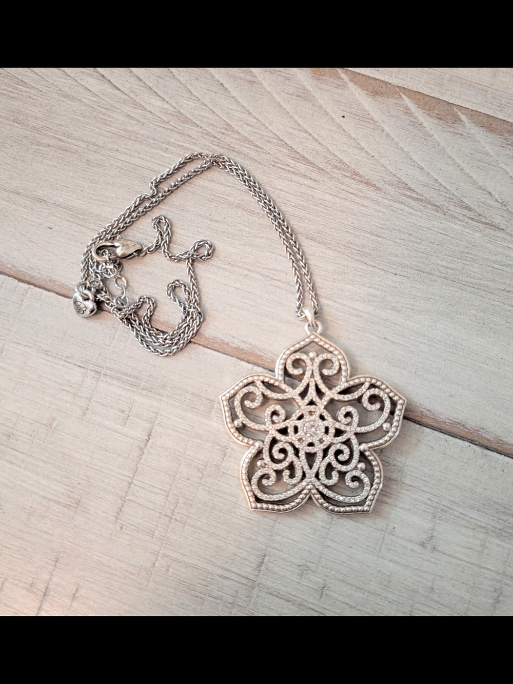 Brighton Illumina Large Flower Necklace